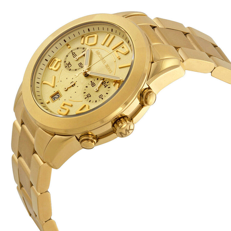 Michael Kors Mercer Chronograph Champagne Dial Ladies Watch MK5726 - BigDaddy Watches #2