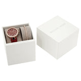 Michael Kors Mini Parker Red Dial Laies Watch MK6451 - BigDaddy Watches