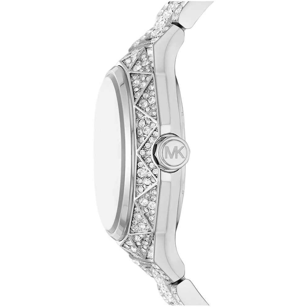 Michael Kors Raquel Pavé Silver Women's Watch - MK4691