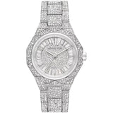 Michael Kors Raquel Pavé Silver Women's Watch - MK4691