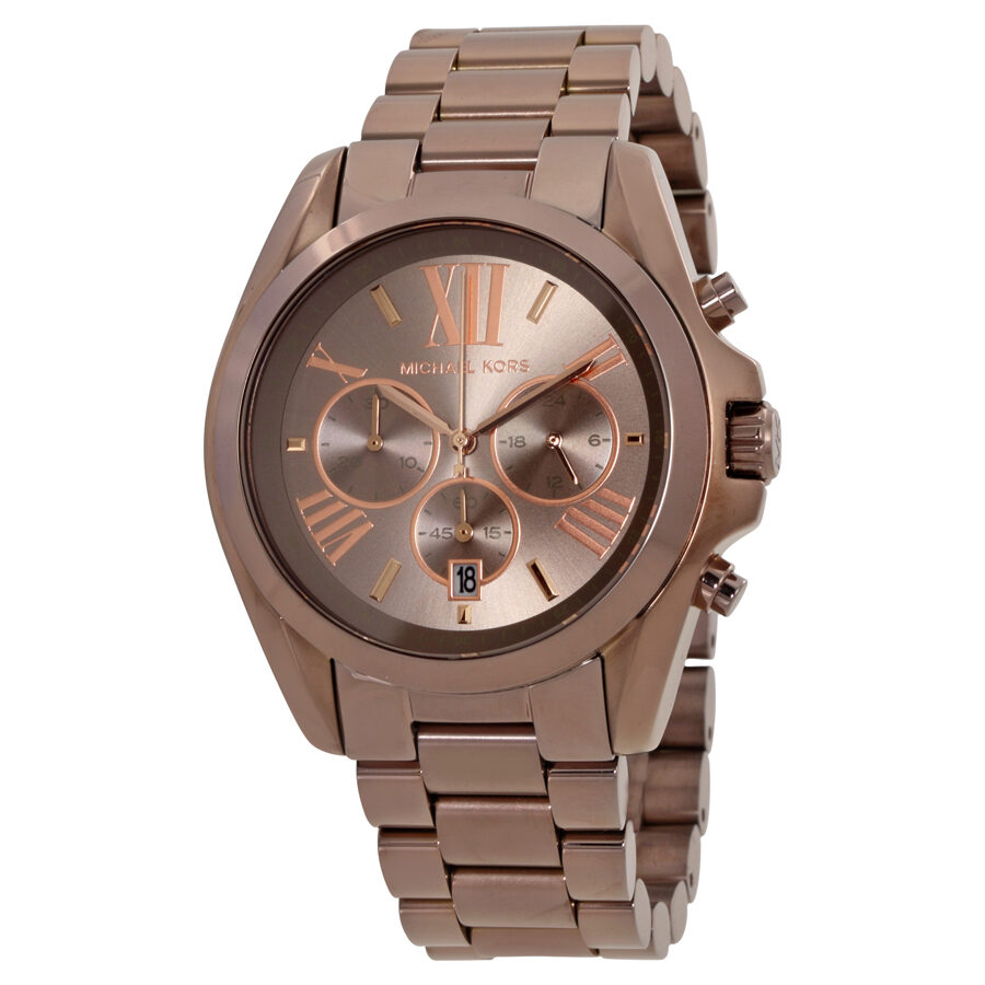 Michael Kors Oversized Bradshaw Chronograph Sable Dial Watch MK6247