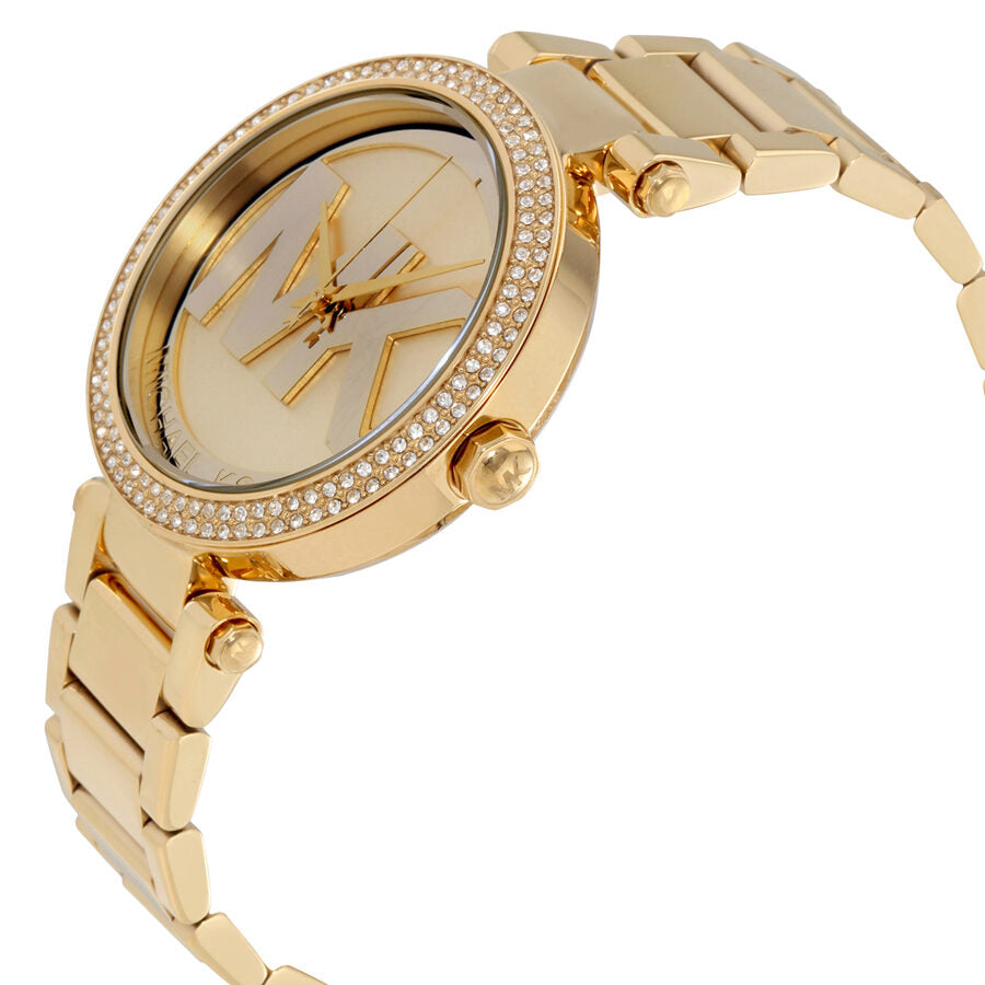 Michael Kors Parker Reloj dorado con esfera de champán MK5784