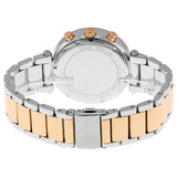 Michael Kors Parker Reloj cronógrafo para mujer con esfera azul y dos tonos MK6141