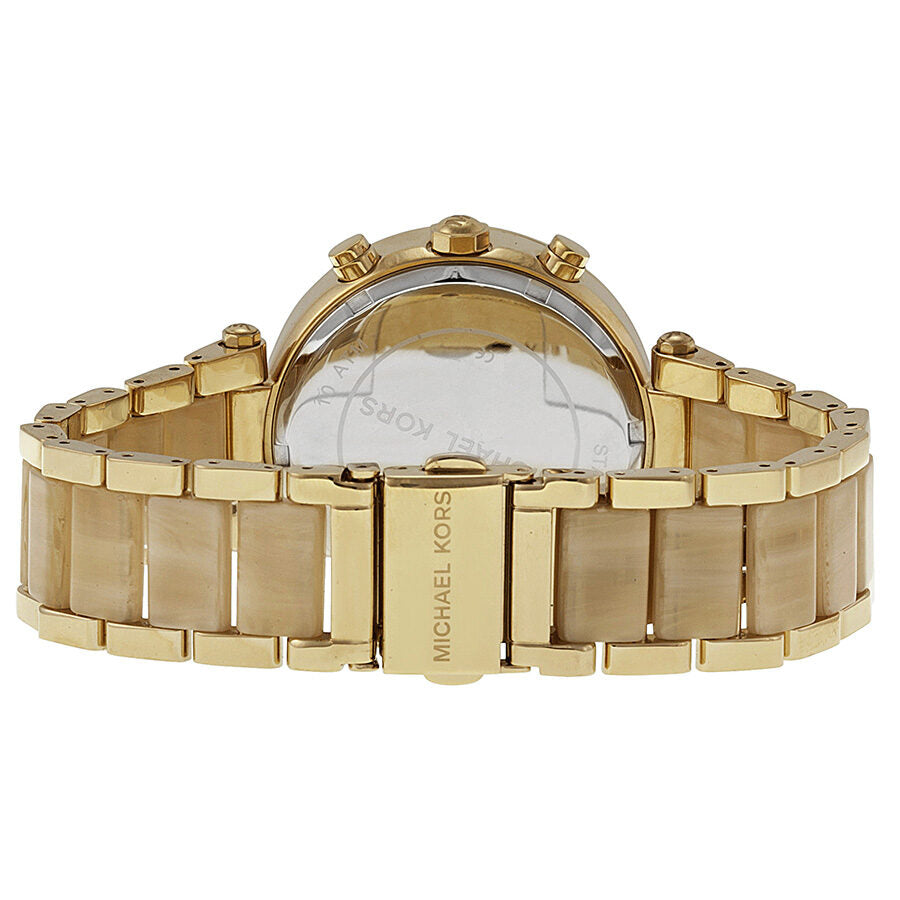 Michael Kors Parker Reloj cronógrafo con esfera de champán para mujer MK5632