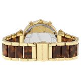 Michael Kors Parker Reloj cronógrafo con esfera dorada para mujer MK5688