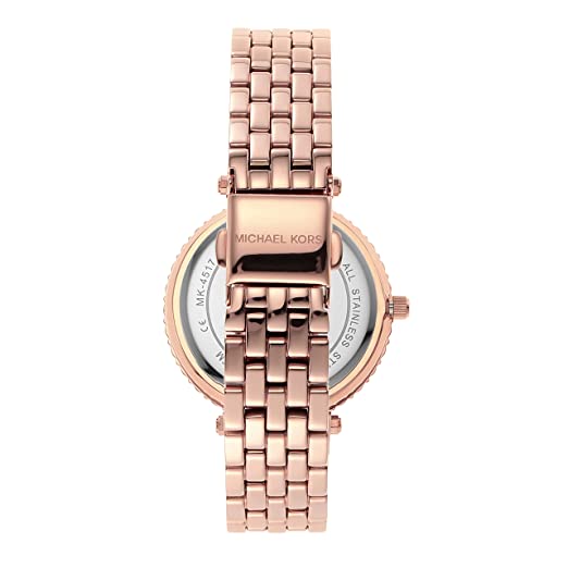 Michael Kors Reloj de mujer Darci de oro rosa MK4517