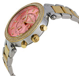 ساعة مايكل كورس النسائية باللون الذهبي الوردي - MK6140