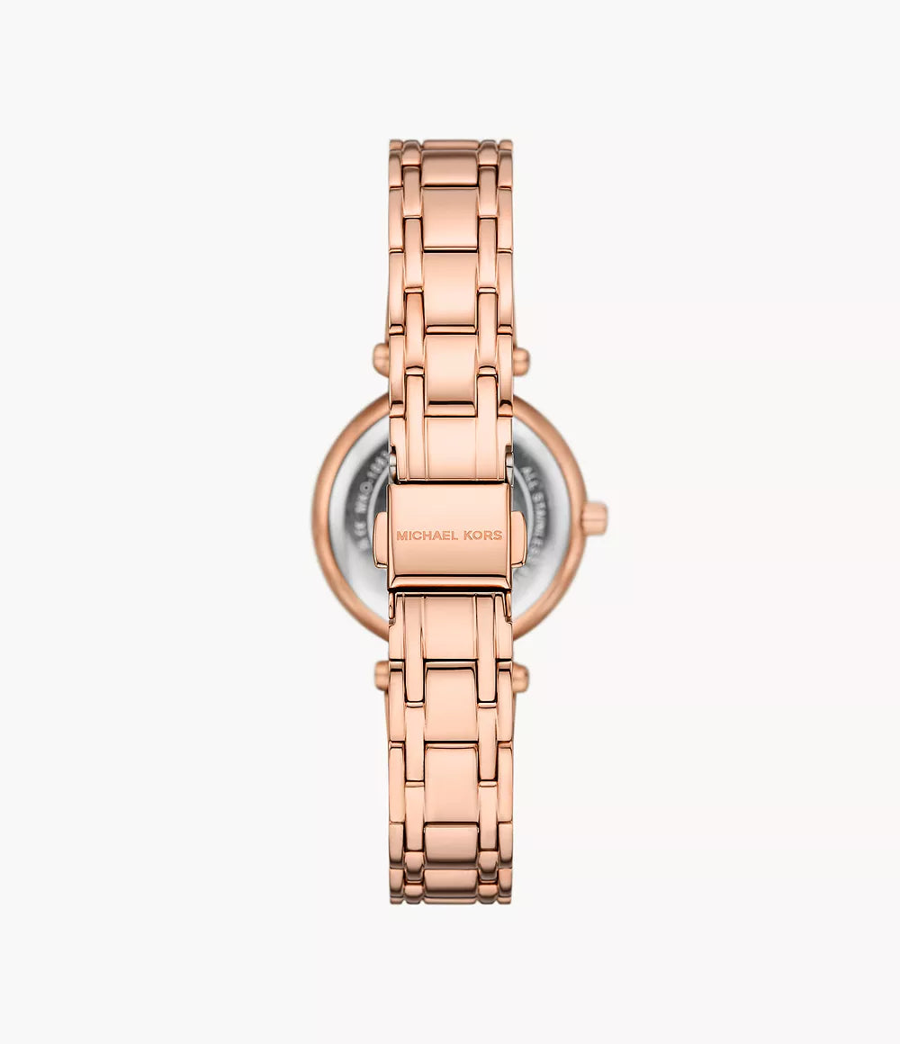 Michael Kors Rose Gold Ladies Watch - MKO1084