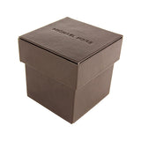 ساعة مايكل كورس النسائية ذات الإطار الذهبي الوردي بنمط الباغيت كرونوغراف MK5412