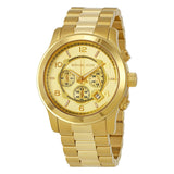 Michael Kors Runway Chronograph Reloj para hombre con esfera de champán MK8077