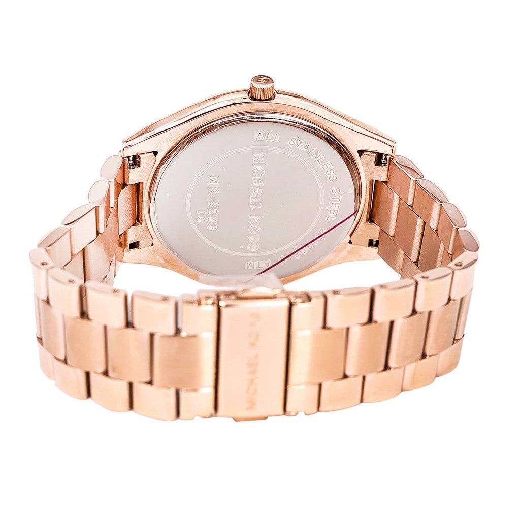Michael Kors Slim Runway Reloj de mujer en oro rosa MK3293