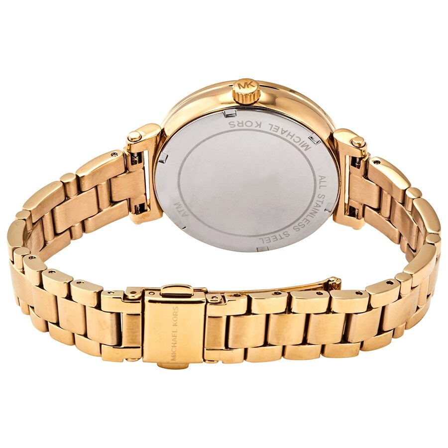 Michael Kors Sofie cuarzo cristal oro esfera señoras reloj MK4334