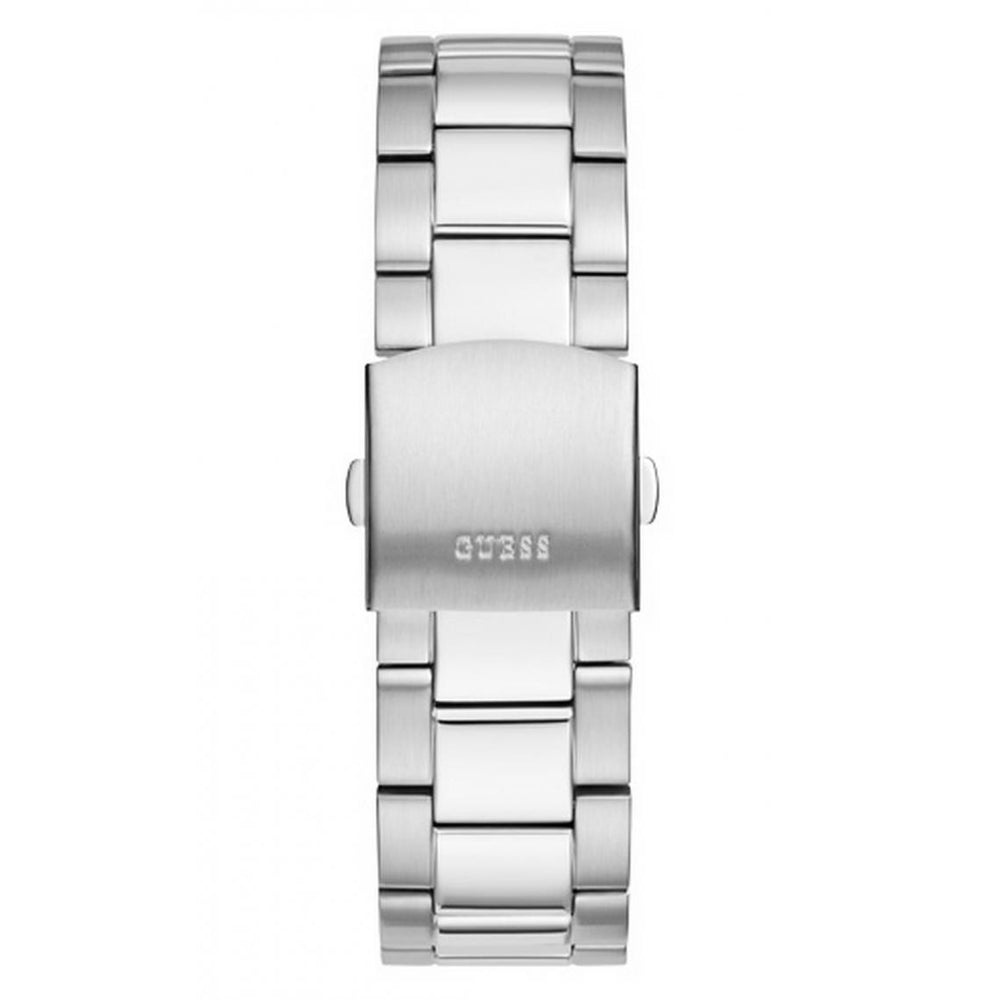 Trophy Mens Silver Guess Watch Guess Trophy Silver Tone Men's