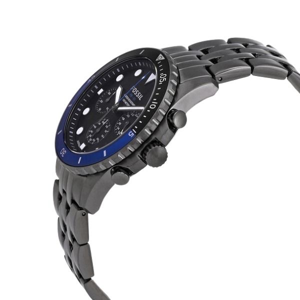 Fossil FB-01 Reloj cronógrafo de cuarzo con esfera negra para hombre FS5835