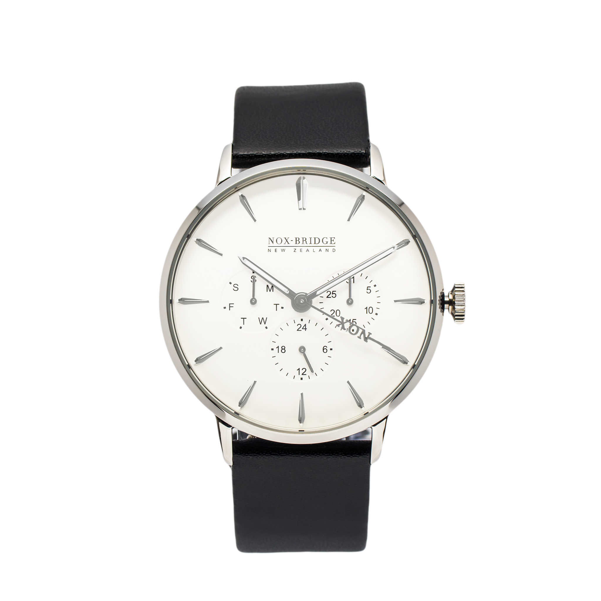 Nox Bridge Classic Capella Silver Watch 41MM