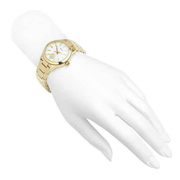 Tory Burch Yellow Gold Collins White Dial Watch  Women's Watch TBW1300 - Image 6