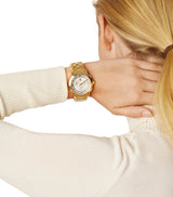 Tory Burch Gold Stainless Steel Chronograph Women's Watch TBW1032 - Image 4