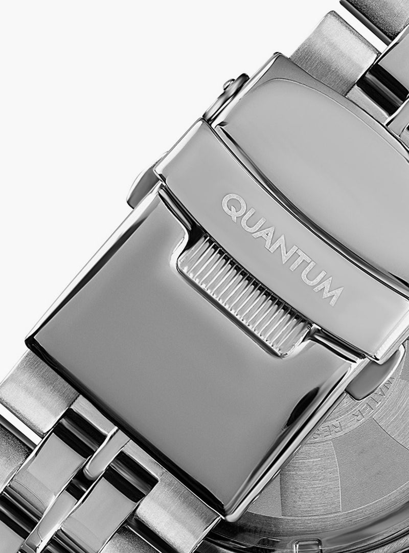 Quantum Silver Chronograph Stainless Steel Strap Men's Watch PWG930.350