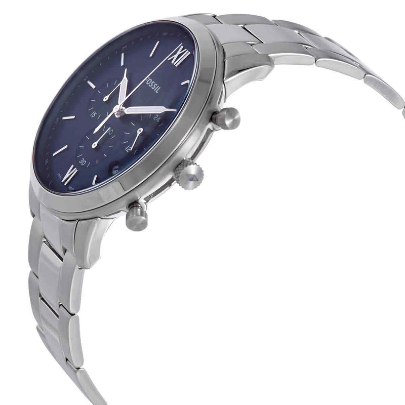 Fossil Neutra Reloj cronógrafo de cuarzo con esfera azul para hombre FS5792