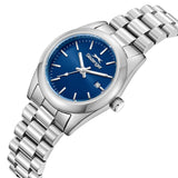 ساعة سلازنجر النسائية الفضية المصنوعة من الفولاذ المقاوم للصدأ - SL.09.2473.3.03