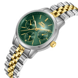 ساعة سلازنجر النسائية ثنائية اللون من الفولاذ المقاوم للصدأ - SL.09.2336.4.04