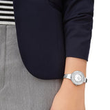 ساعة سواروفسكي فضية نسائية - 5269256