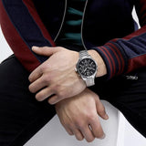 ساعة تومي هيلفيغر غافين كرونوغراف للرجال، مينا أسود، رقم الموديل 1791469