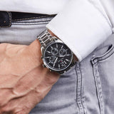 ساعة تومي هيلفيغر غافين كرونوغراف للرجال، مينا أسود، رقم الموديل 1791469