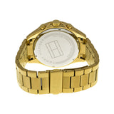 Tommy Hilfiger Luke multifunción plata blanco esfera acero reloj de hombre 1791121