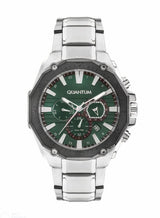 Quantum Date&Dual Time Green Dial Men's Watch ADG1021.370