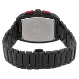 ساعة فيرساتشي دومينوس كرونوغراف كوارتز للرجال، مينا أسود، VE6H00623