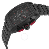 ساعة فيرساتشي دومينوس كرونوغراف كوارتز للرجال، مينا أسود، VE6H00623