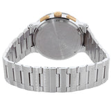 ساعة فيرساتشي غريكا كرونوغراف كوارتز بشعار العلامة التجارية للرجال، مينا أزرق - VEZ900221