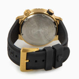 Versace Greca Logo Diver Quartz Black Dial Black Rubber Strap Men's Watch - VE8G00324