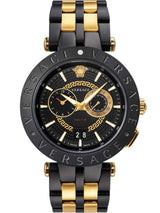 Versace V-Racer Chronograph Two Tone Men's Watch - VEBV00619