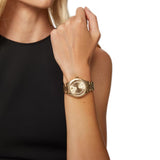 ساعة فيرساتشي فيرتوس بمينا ذهبي وسوار ذهبي - VEHU00720