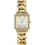 Guess Vanity Gold Square Women's Watch W1030L2