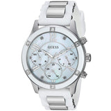 Guess Breeze Reloj Mujer Correa Silicona Blanca W1234L1