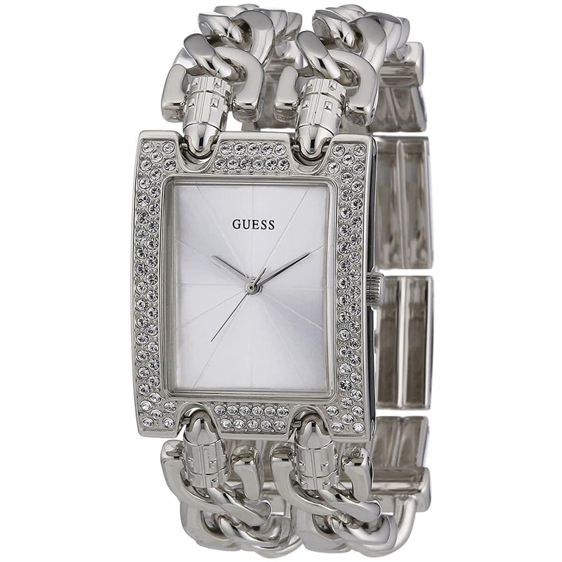 Guess Crystal Bezel Ladies Watch W95088L1