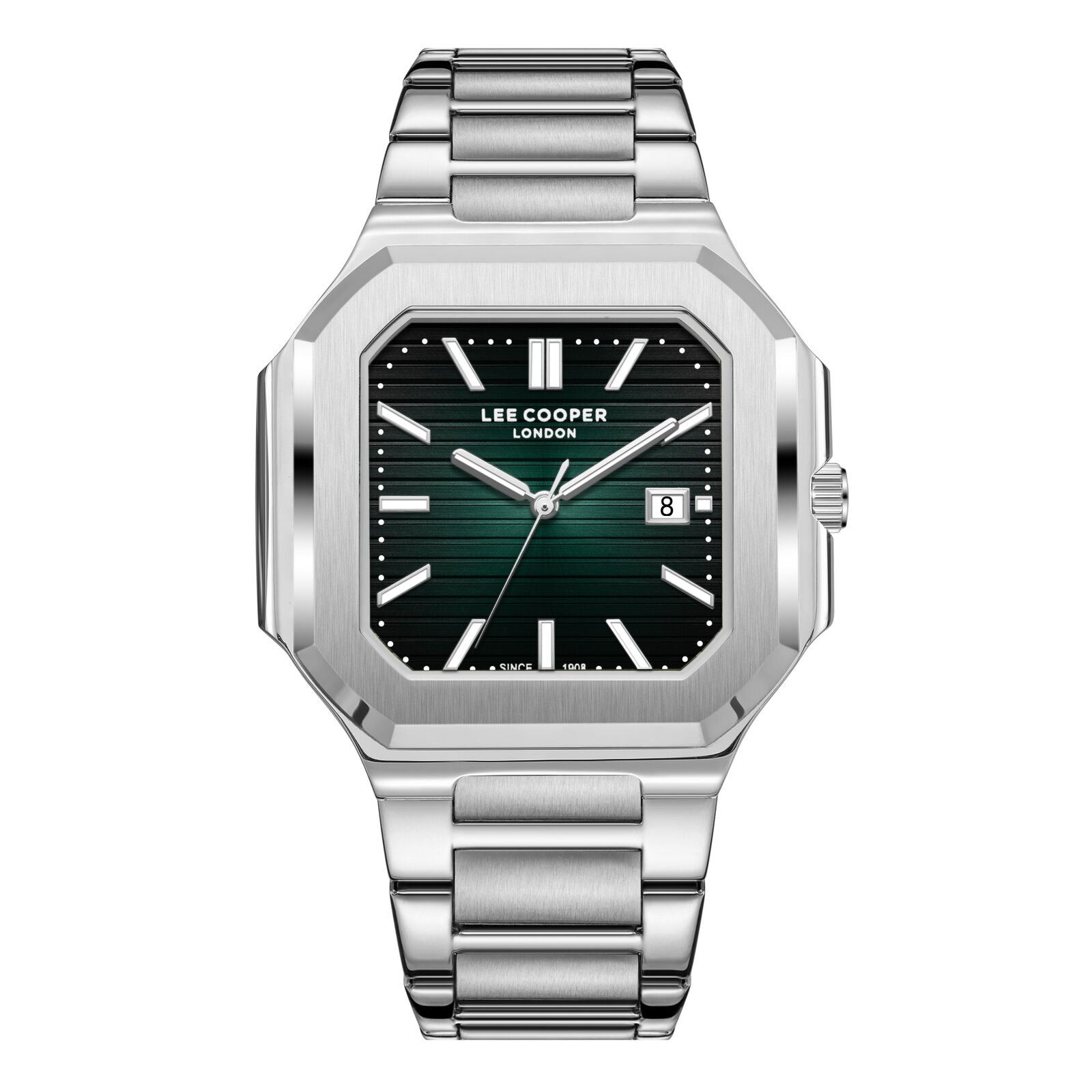 ساعة لي كوبر الفضية للرجال LC08269.370