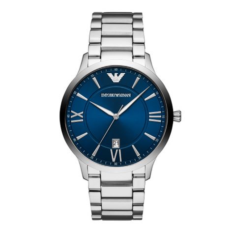 Reloj Emporio Armani de cuarzo con esfera azul para hombre AR11227