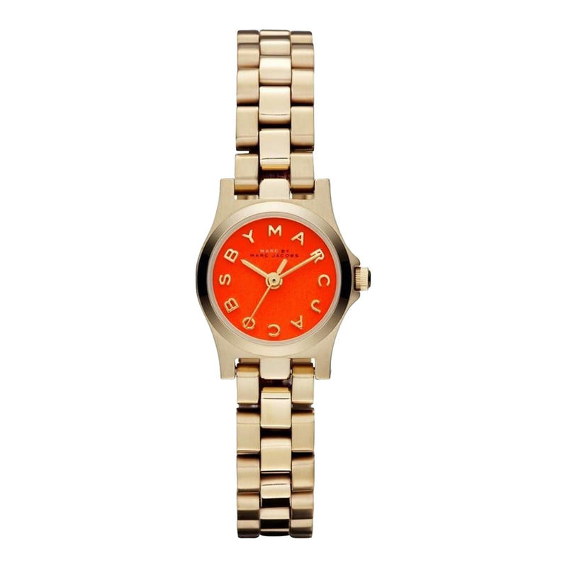 Marc By Marc Jacobs Henry Dinky Orange Dial Ladies Watch  MBM3202 - Watches of America