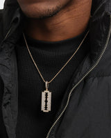 Big Daddy Diamond Iced Out Razor Pendant