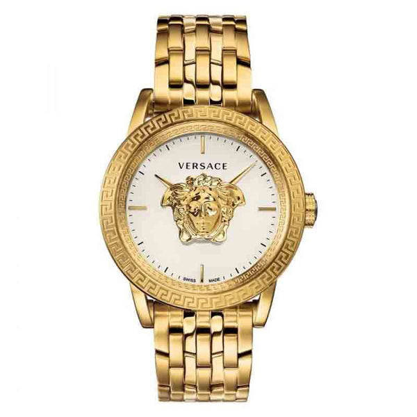 Versace Empire White Gold Stainless Steel Men's Watch  VERD00318 - Watches of America