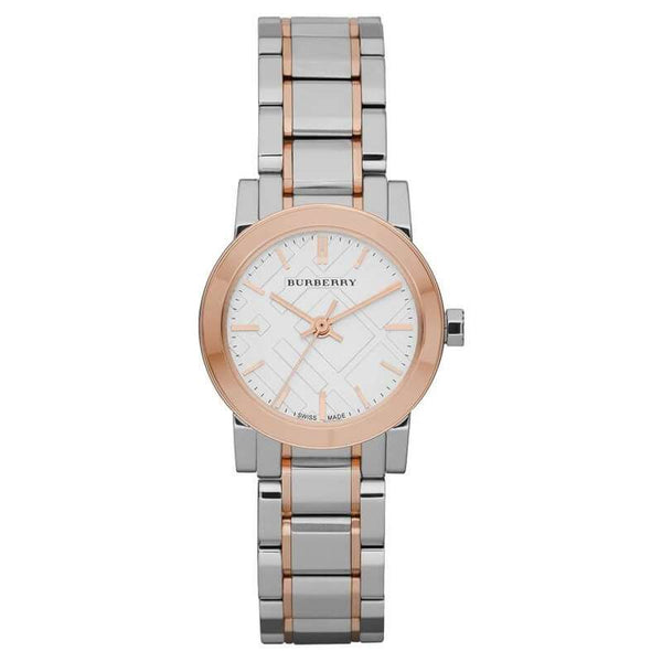 Burberry Women’s Swiss Made Stainless Steel Silver Dial 26mm Watch BU9205 Women's Watch  BU9205 - Watches of America