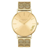 Coach Perry Gold Mesh Women's Watch  14503342 - Watches of America