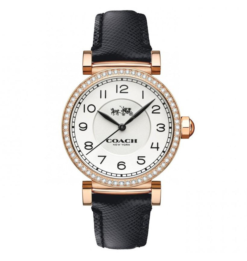 Coach Madison Leather Strap Women's Watch  14503396 - Watches of America