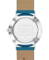 Coach Perry Blue Leather Strap Women's Watch 14503475 - Watches of America #3