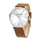 Coach Charles Silver Quartz Analog Men's Watch 14602152 - Watches of America #2