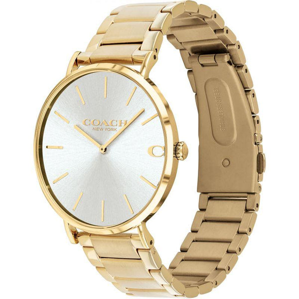 Coach Charles Gold Steel Men's Watch 14602430 - Watches of America #2